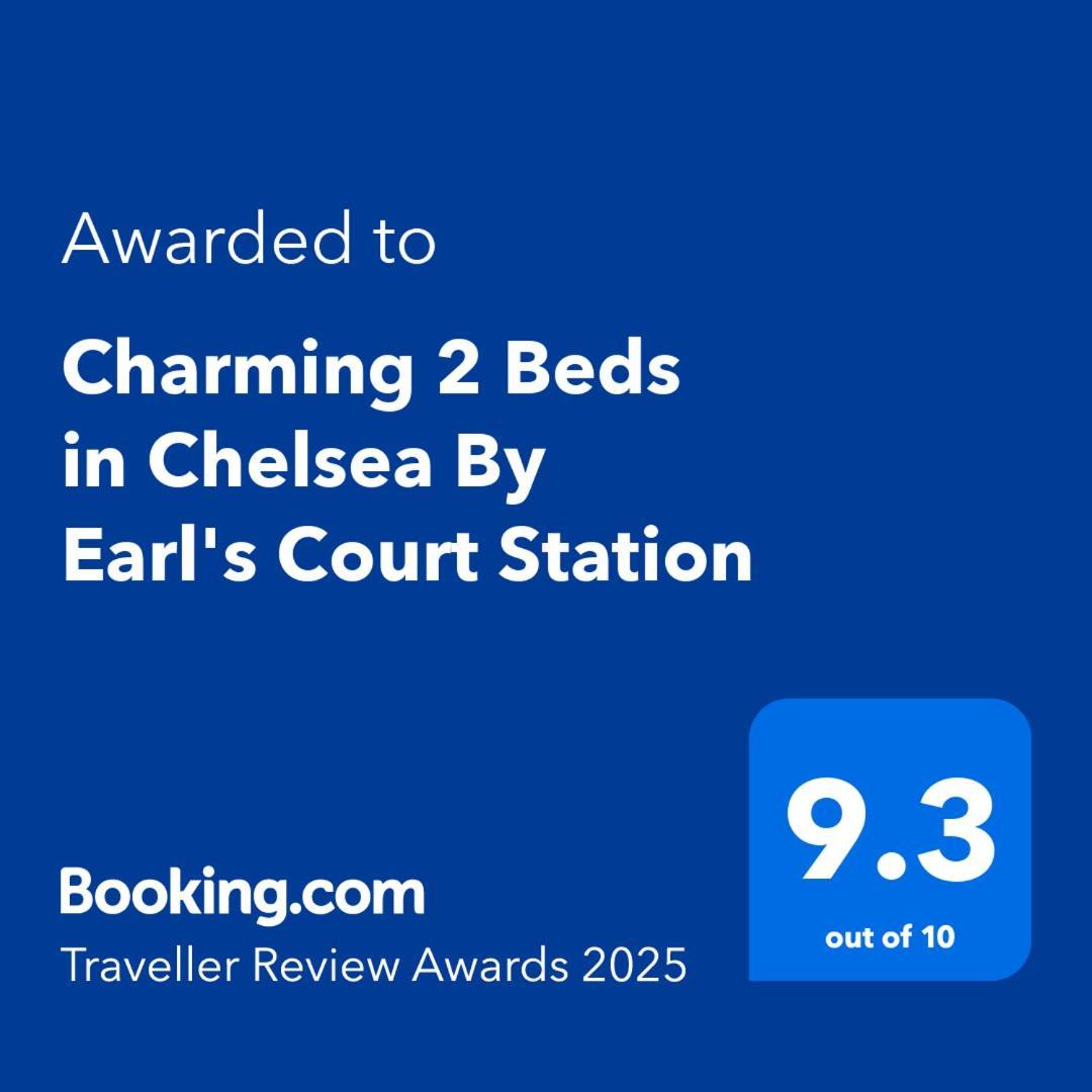 Apartament Charming 2 Beds In Chelsea By Earl'S Court Station Londyn Zewnętrze zdjęcie
